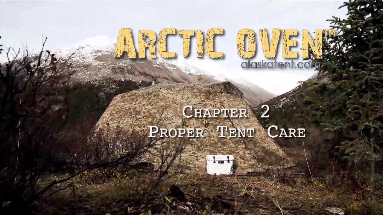 Arctic Oven Hot Tent Setup