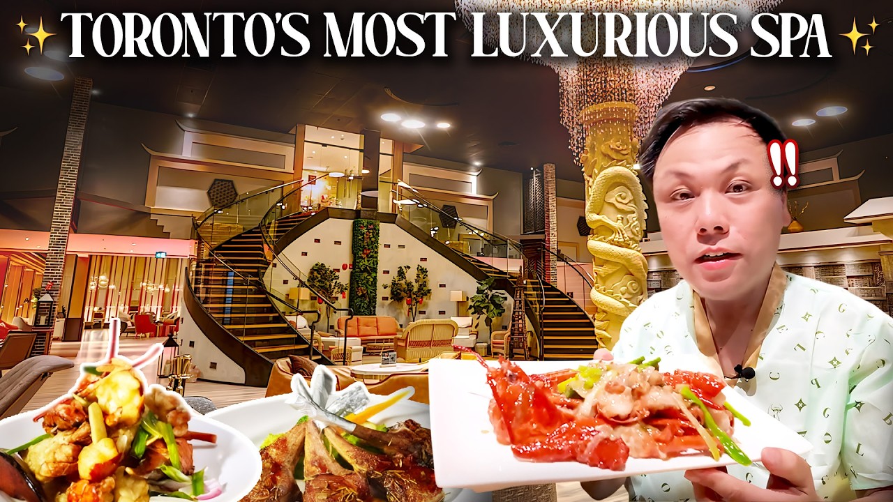 I Spent 12 Hours at TORONTO's MOST LUXURIOUS SPA for $50