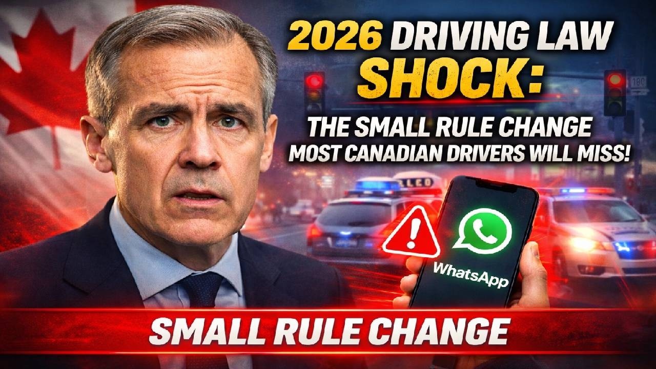 Most Canadian Drivers Don't Know About This New 2026 Rule