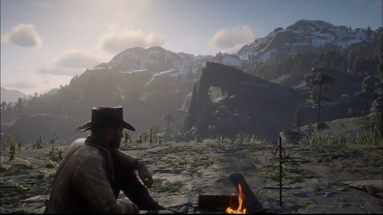 Mountain Camp at the Peak | Natural Sounds | No Music