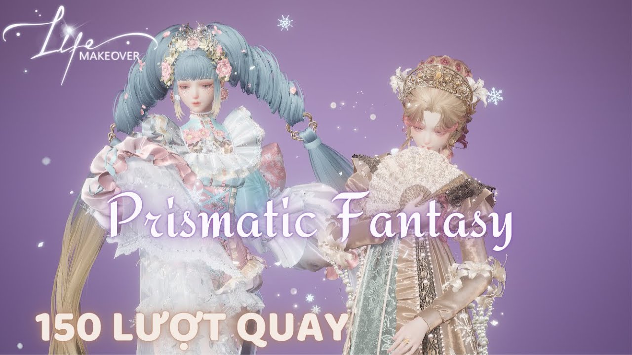 150 Lượt Quay Cho Gacha Prismatic Fantasy | Life Makeover SGMY