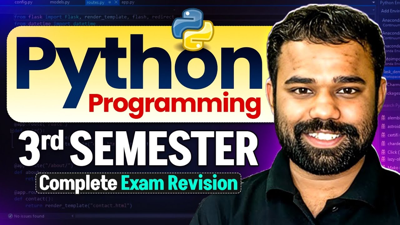 Marathon : Python Programming for 3rd Semester | AKTU Exam Preparation
