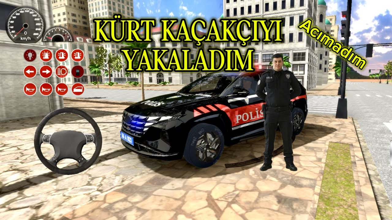TÜRK POLİSİ ARABA OYUN OYNADIM BENDEN POLİS OLURMU!🥶 #arabaoyunları #polisarabası #polisarabasıoynu 