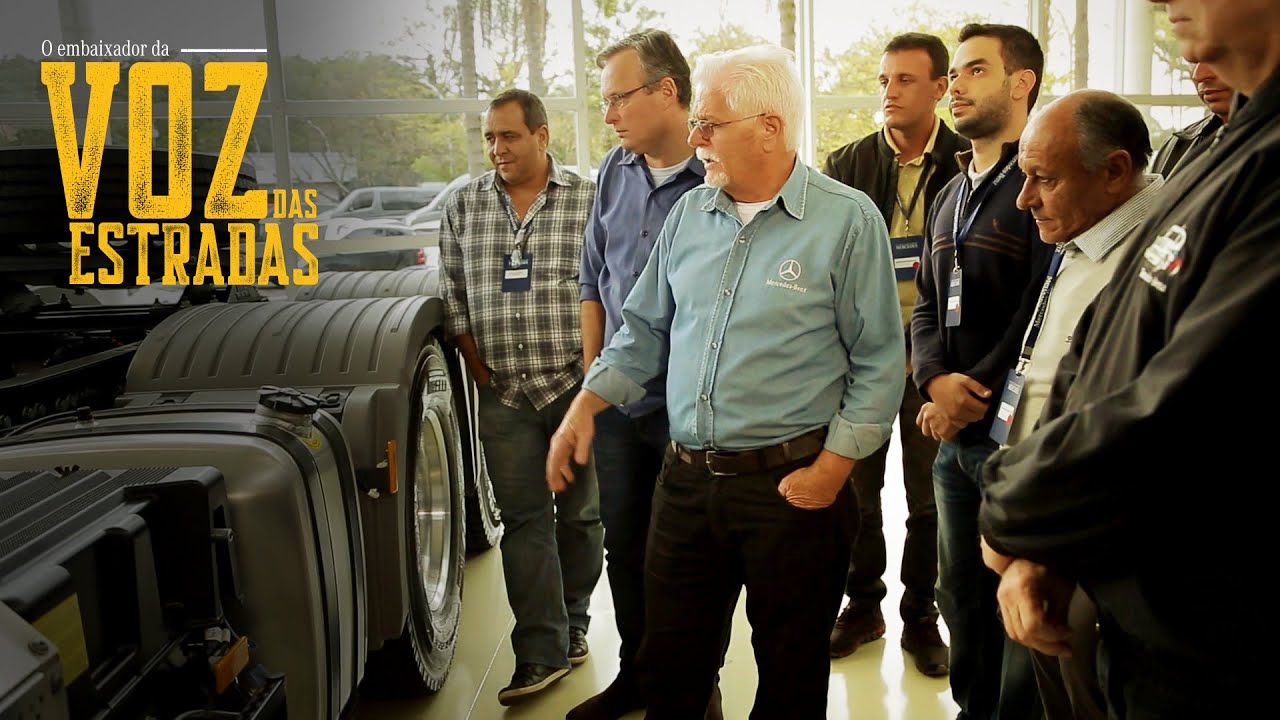 Caminhoneiros visitam fábrica da Mercedes-Benz | Embaixador da Voz das Estradas