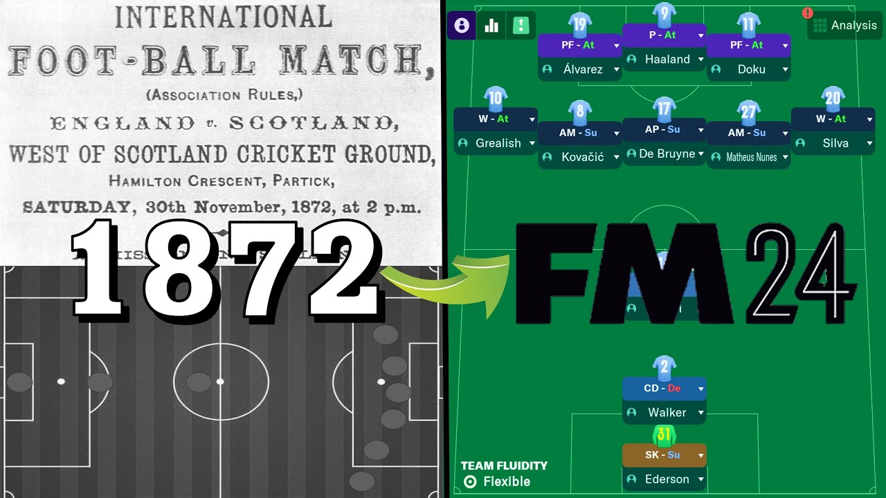 Playing With ANCIENT FOOTBALL TACTICS in FM24