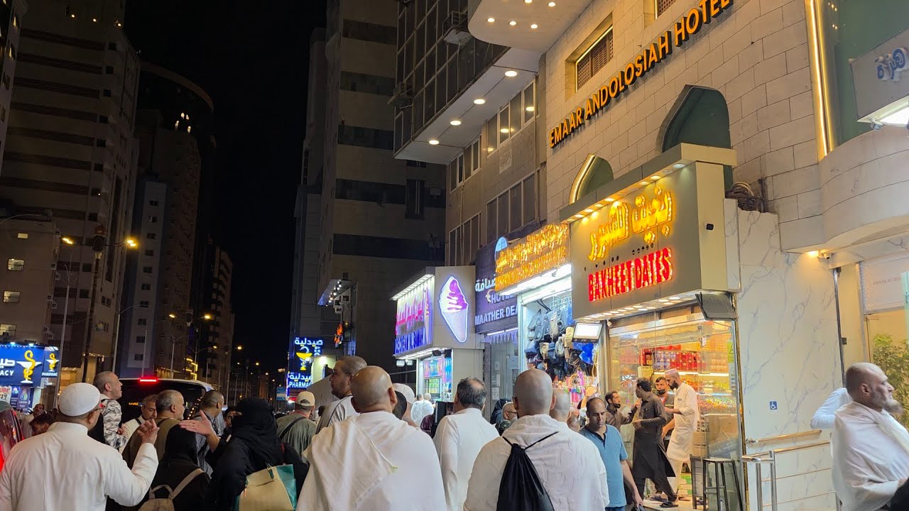 Ibrahim Khalil Road Makkah in Ramadan | Several Hotels and Shops demolished, Old Kaboota Chowk