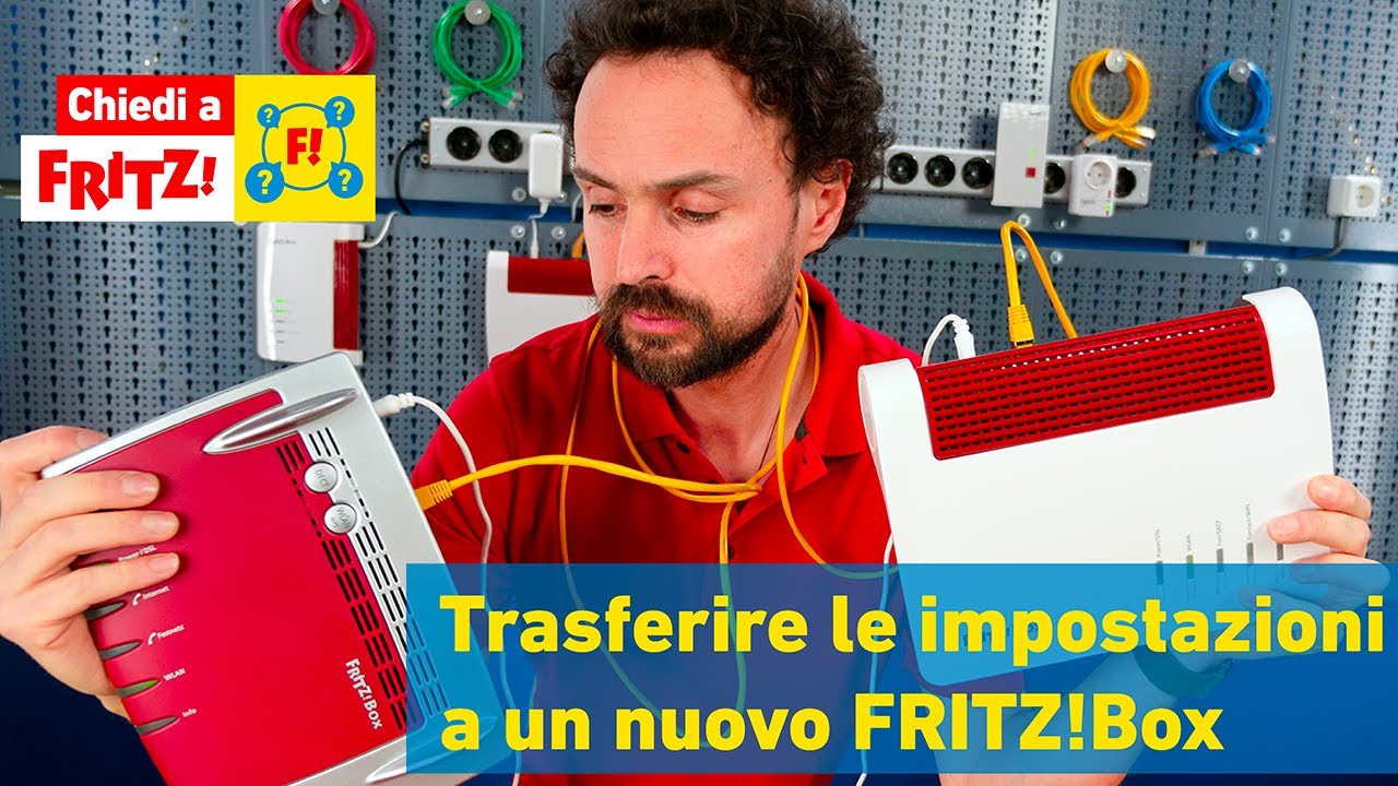 Trasferire le impostazioni a un nuovo FRITZ!Box | Chiedi a FRITZ! 31