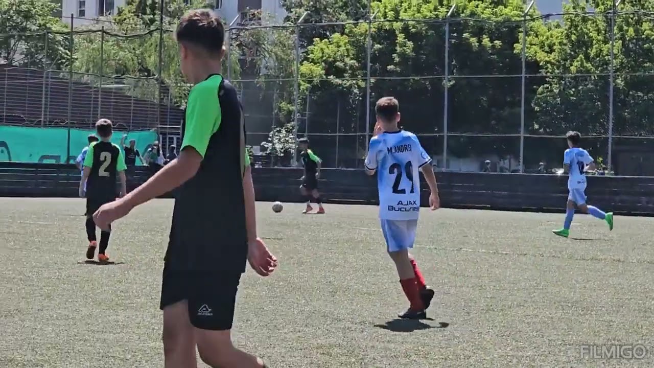 Amical: CS Micii Fotbalisti-Ajax București     Scor final 3-4