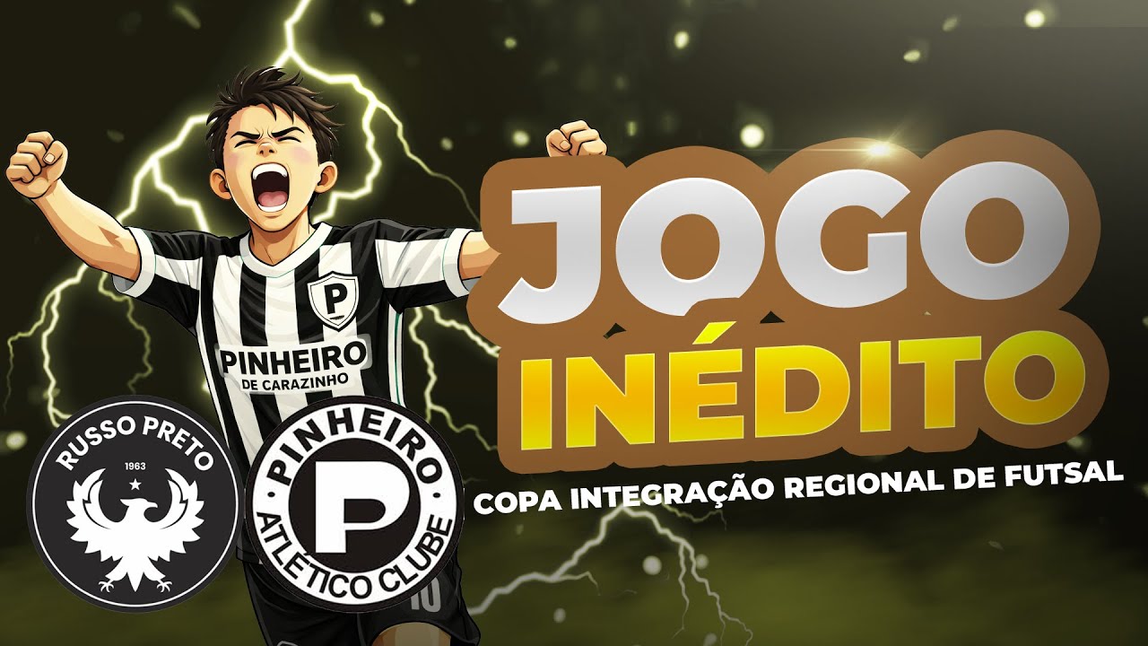 Russo Preto x Pinheiro - Copa Integração Sub-11, Sub-9, Sub-13, Sub-15 e Sub-17 2022 | REPRISE
