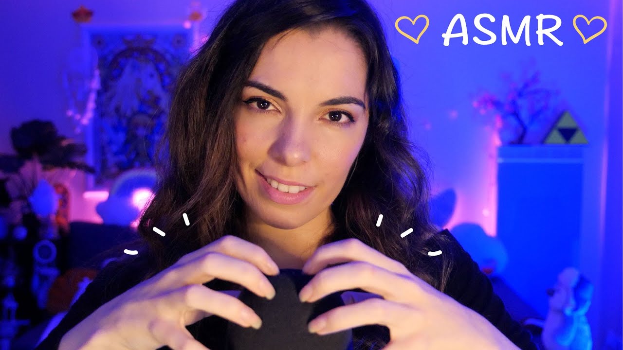 ASMR FR ~ Je te Gratte Gratte la Tête 💕 BRAIN MASSAGE 💕 Mic Scratching, Scratch & Light Tracing