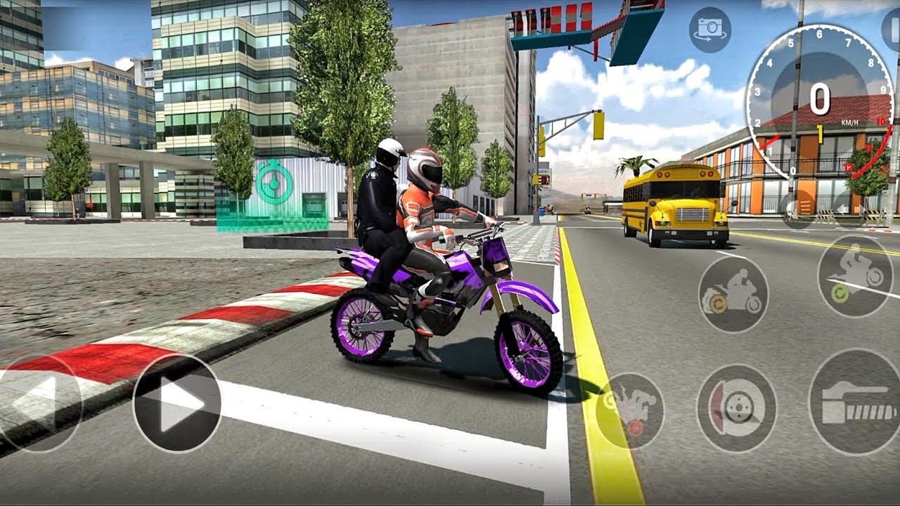 Dirt Bike Xtreme Motorbike 2 Player Mx King City Road Police Racing Motorcycle Stunt Android Gameply