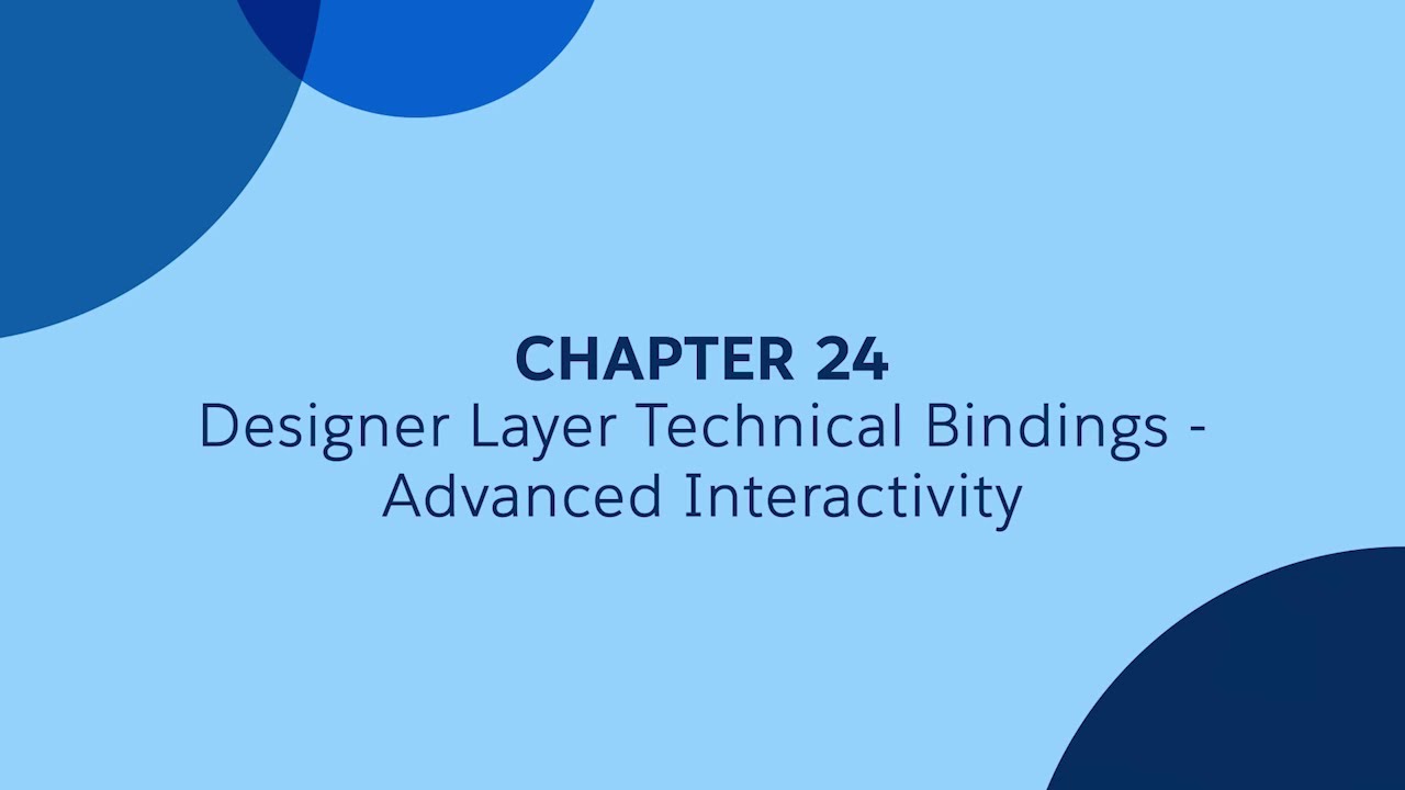 24 - Bindings 2 - Advanced Interactivity - Tableau CRM