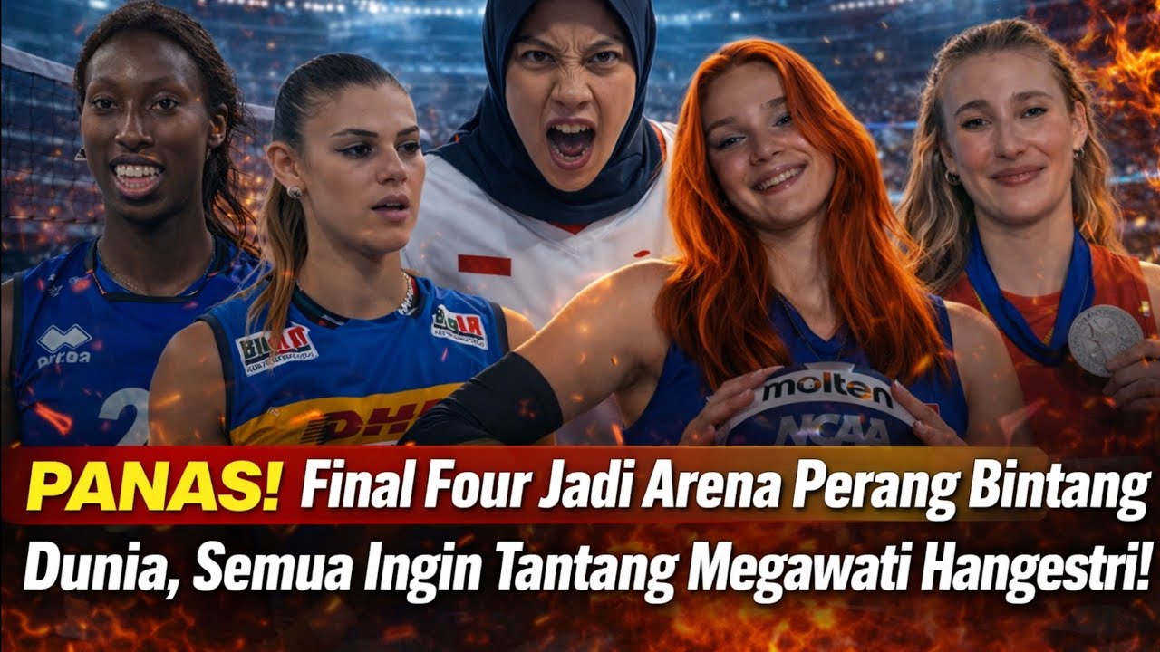 Megawati Hangestri Bikin Final Four Menggila! Para Pemain Dunia Berebut Hadapi “Megatron”