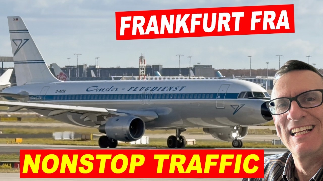 FRA Airport UP CLOSE Plane Spotting for LOUD ACTION!! [PART 2]