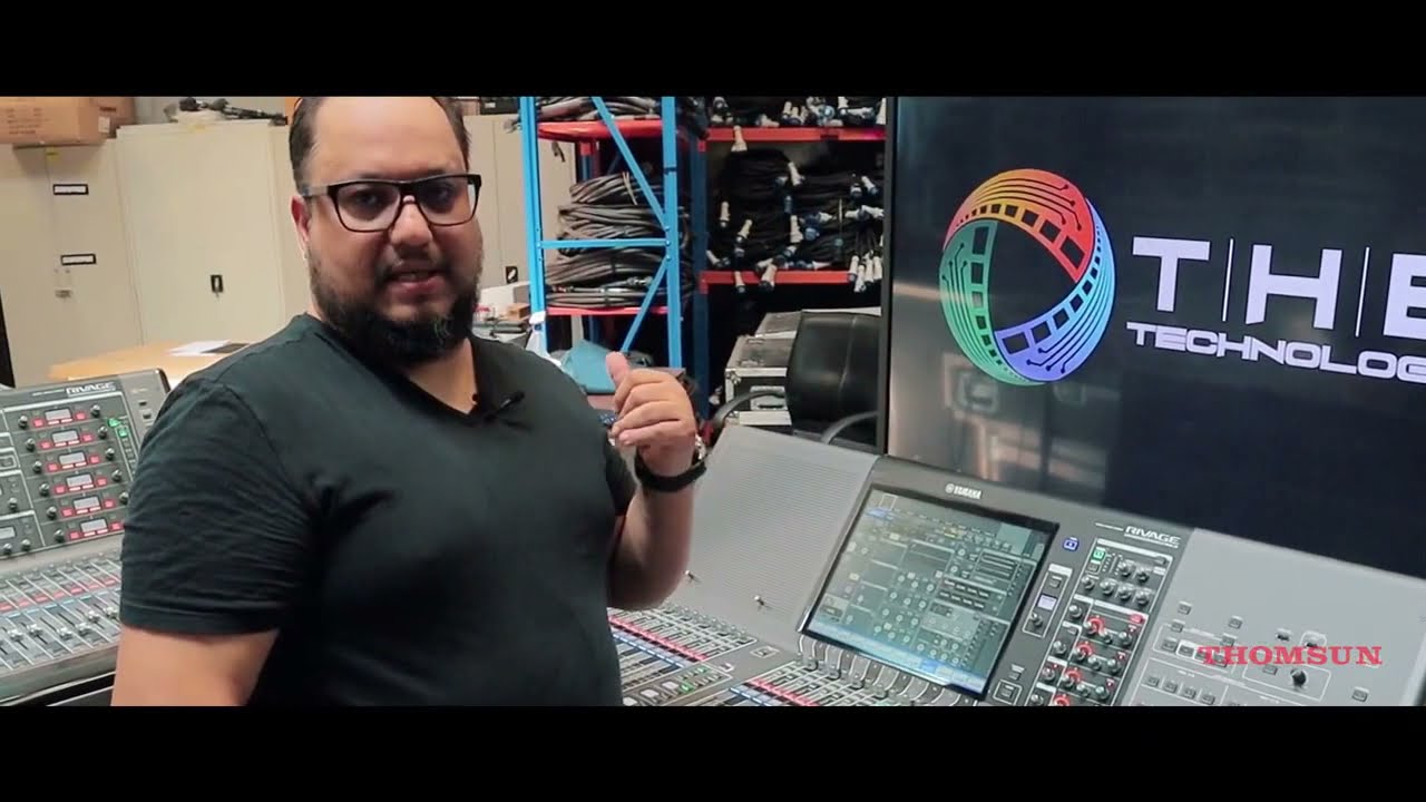 Yamaha Rivage PM3   UNBOXING along with Yamaha Rivage PM7