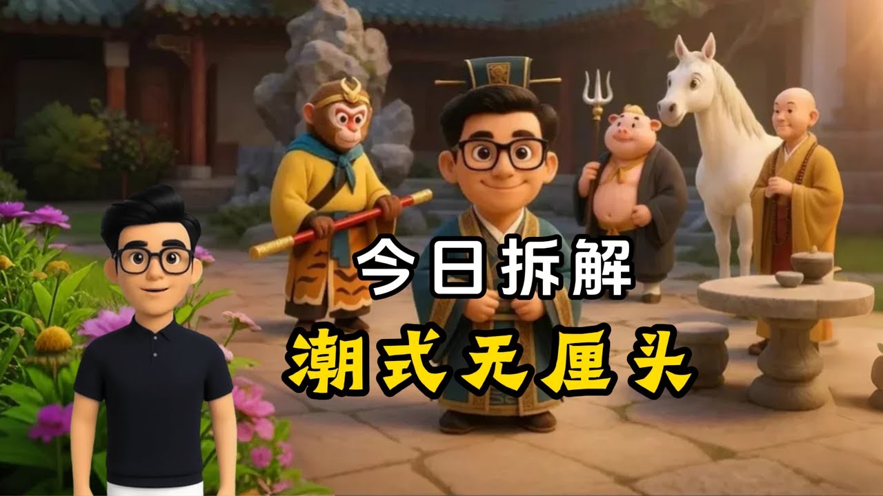 今日拆解 | 潮式无厘头，46条作品涨粉13.9万、获99.7万点赞，爆款背后核心制作流程全揭秘！#动画  #爆款选题创作计划  #aigc