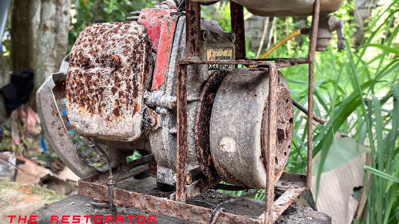 Restoration MITSUBISHI Generator | Restore Generator Mini