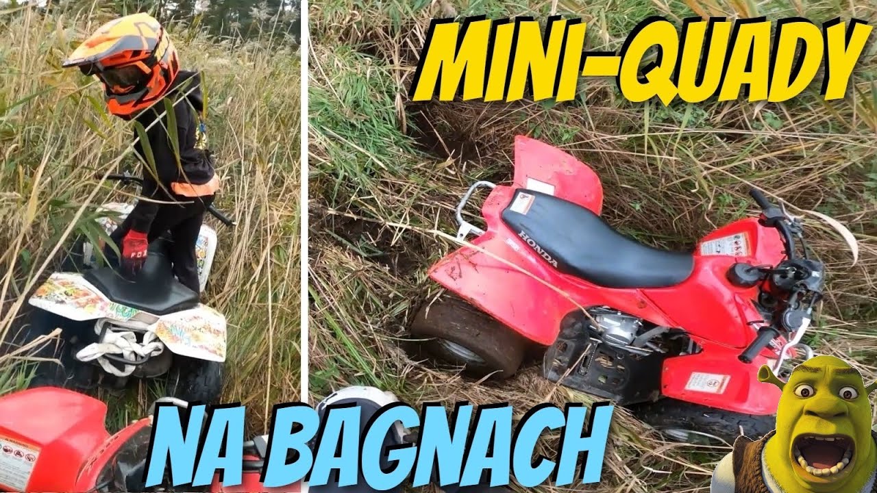 Urwaliśmy pół quada / Tereny dla przeprawówek na MINI-QUADACH / Holowanie przez rzekę / ODCHDP #14