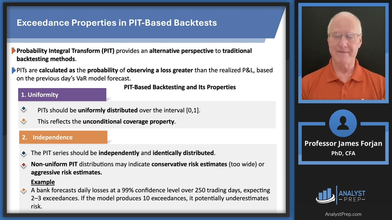 Beyond Exceedance - Based Backtesting of VaR Models (FRM Part 2 2025 – Book 1 – Chapter  7)