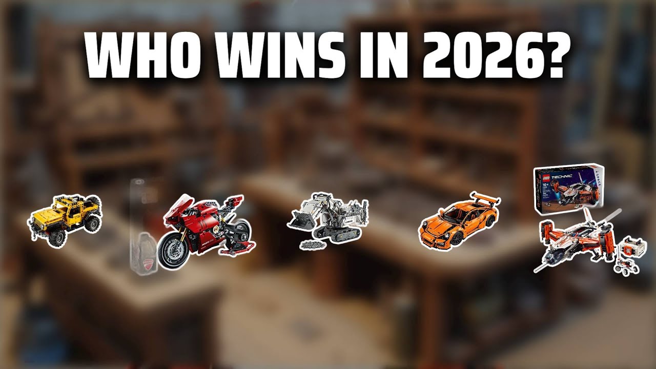Топ-5 лучших наборов LEGO Technic 2026 года — обязательно посмотрите перед покупкой!