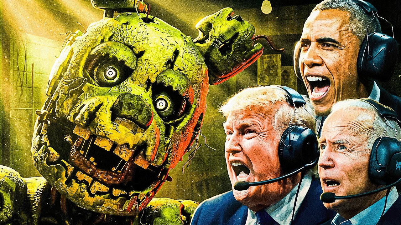 US Presidents Play Five Nights at Freddy's 3 (FNAF 3) FULL SERIES