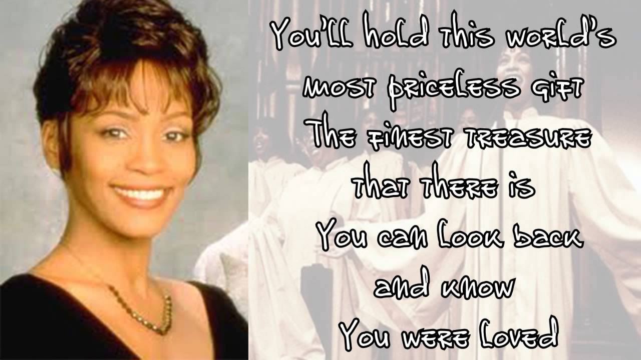 Whitney Houston - You Were Loved (Lyrics)
