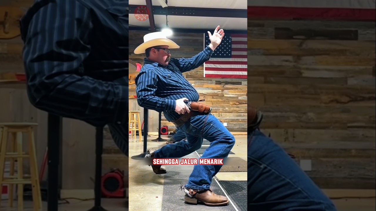 Teknik Tercepat Menembak di Dunia Cukup 0,3 Detik #short