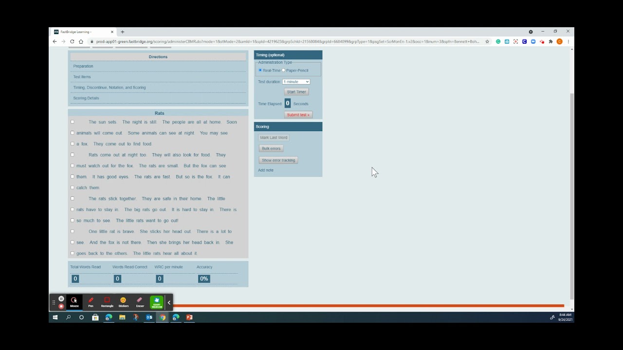 FastBridge Progress Monitoring Setup