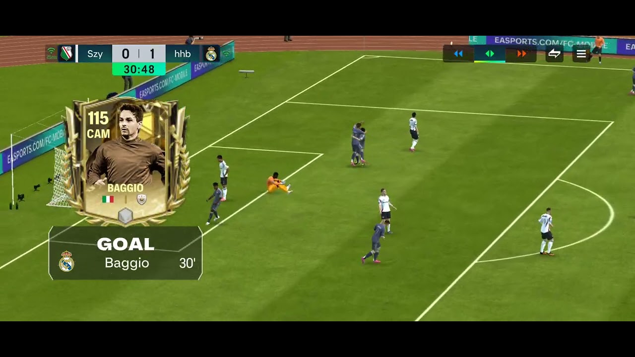 FIFA mobile Legia Warszawa 1 - 2 Real Madrid