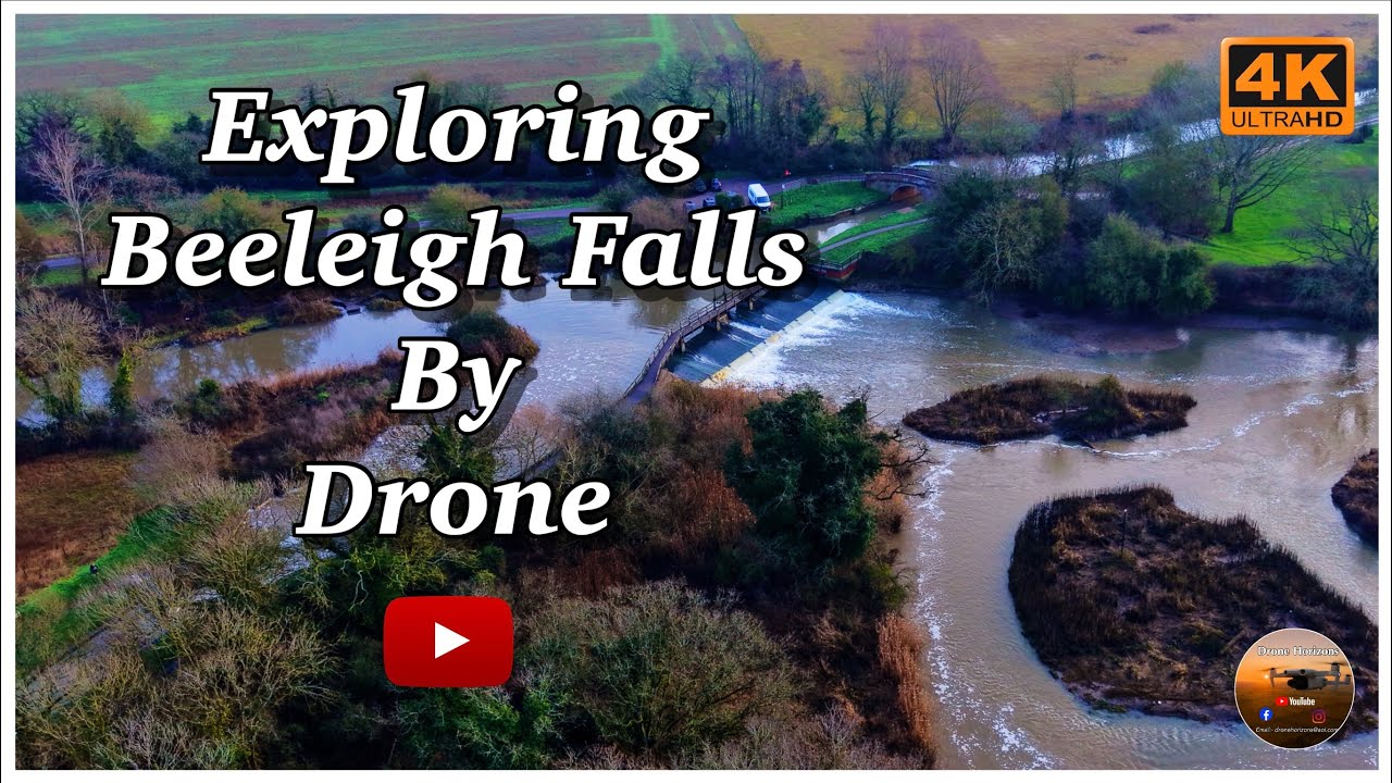 Exploring Beeleigh Falls by drone 