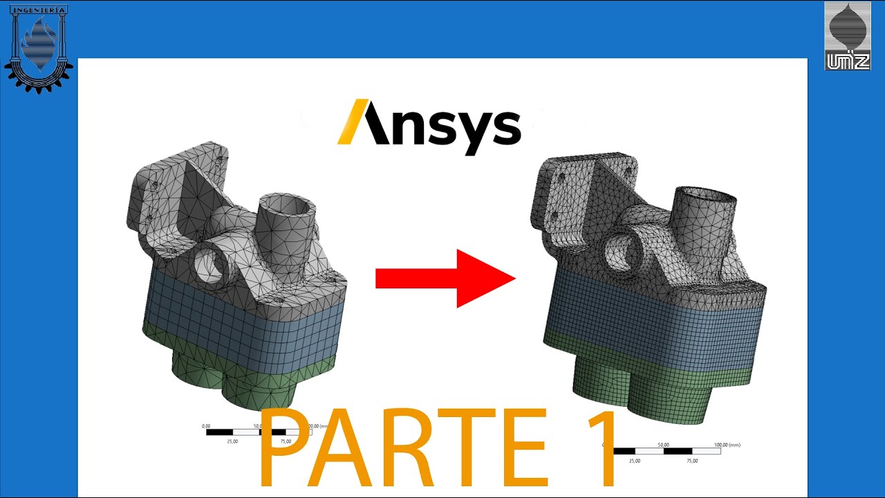 MESHlNG - Técnicas de Mallado - ANSYS 2020 R1 - [1/3]