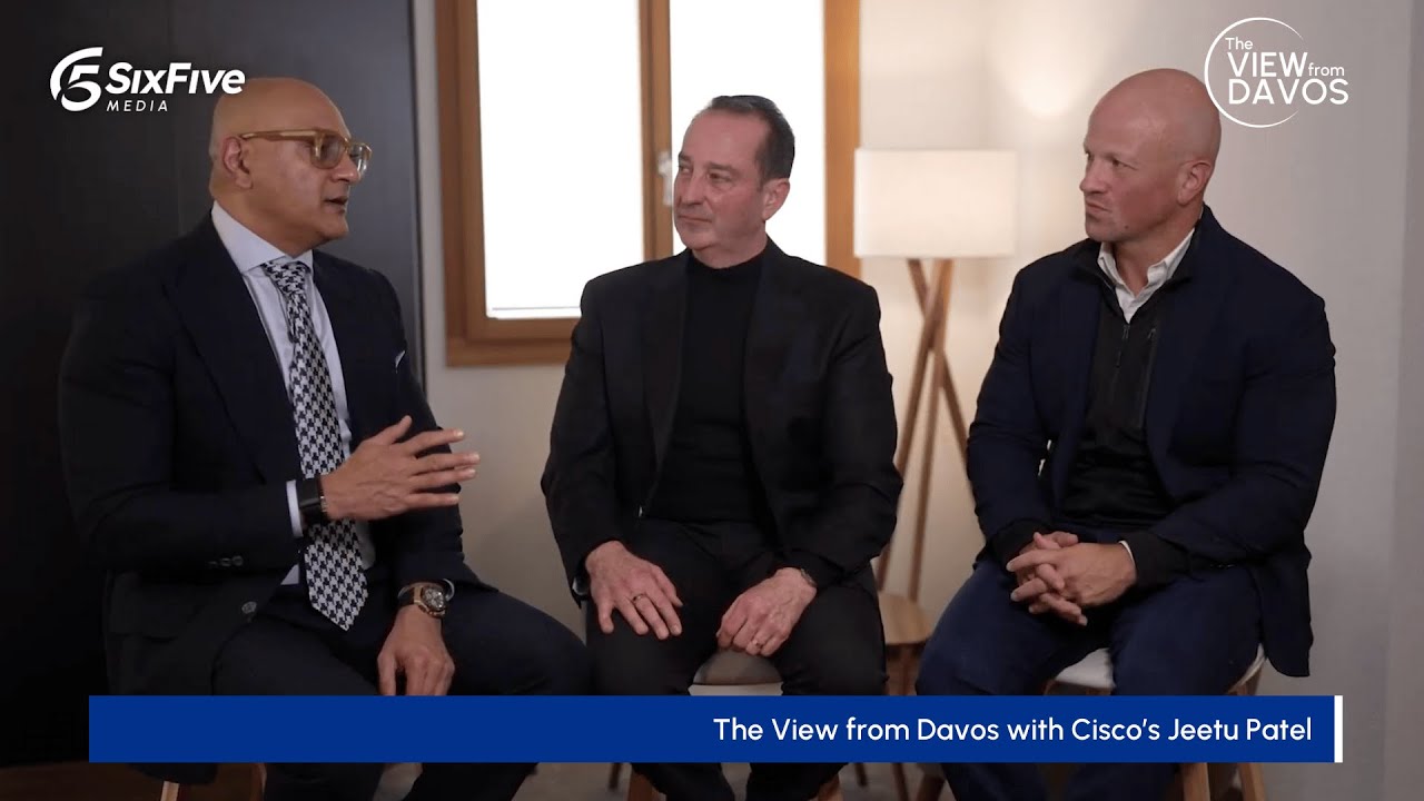 The View from Davos with Cisco’s Jeetu Patel