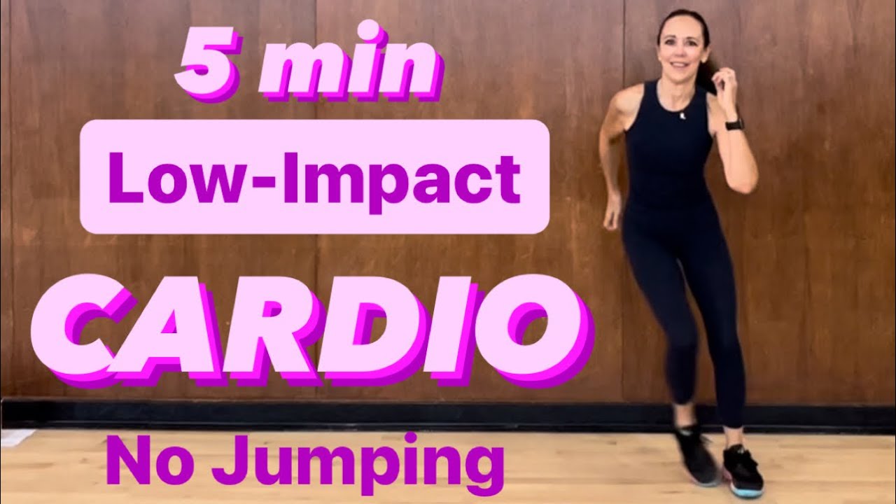 5 Min Low-Impact Cardio | Energy Booster