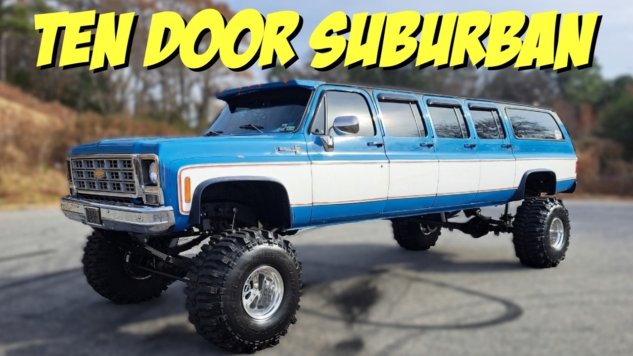 Десятидверный Suburban? Самый безумный внедорожник, созданный по индивидуальному заказу!