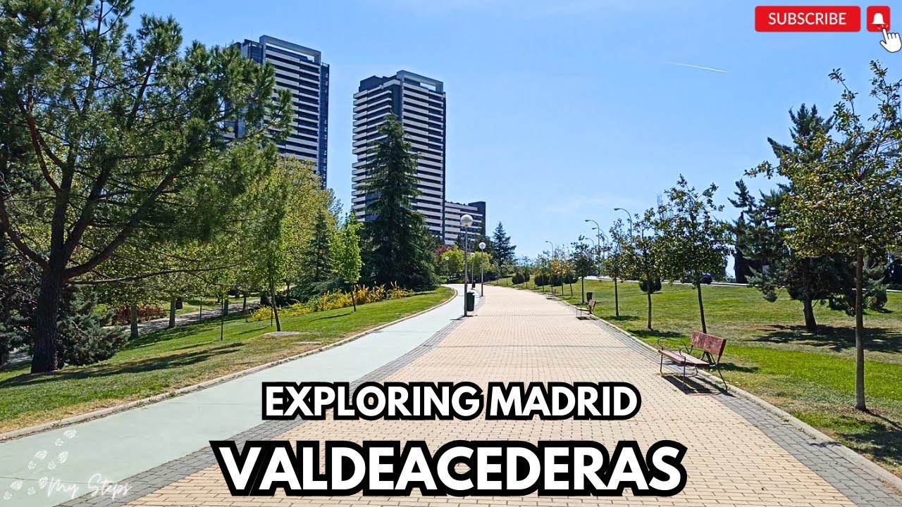 Exploring the neighborhood of Valdeacederas, Madrid