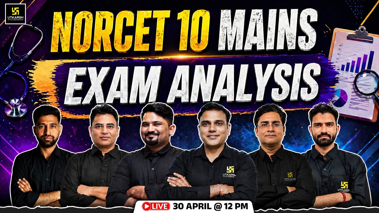 NORCET 10 Mains Exam Analysis | AIIMS NORCET 10 Mains | NORCET 10 Mains Exam | Utkarsh Nursing