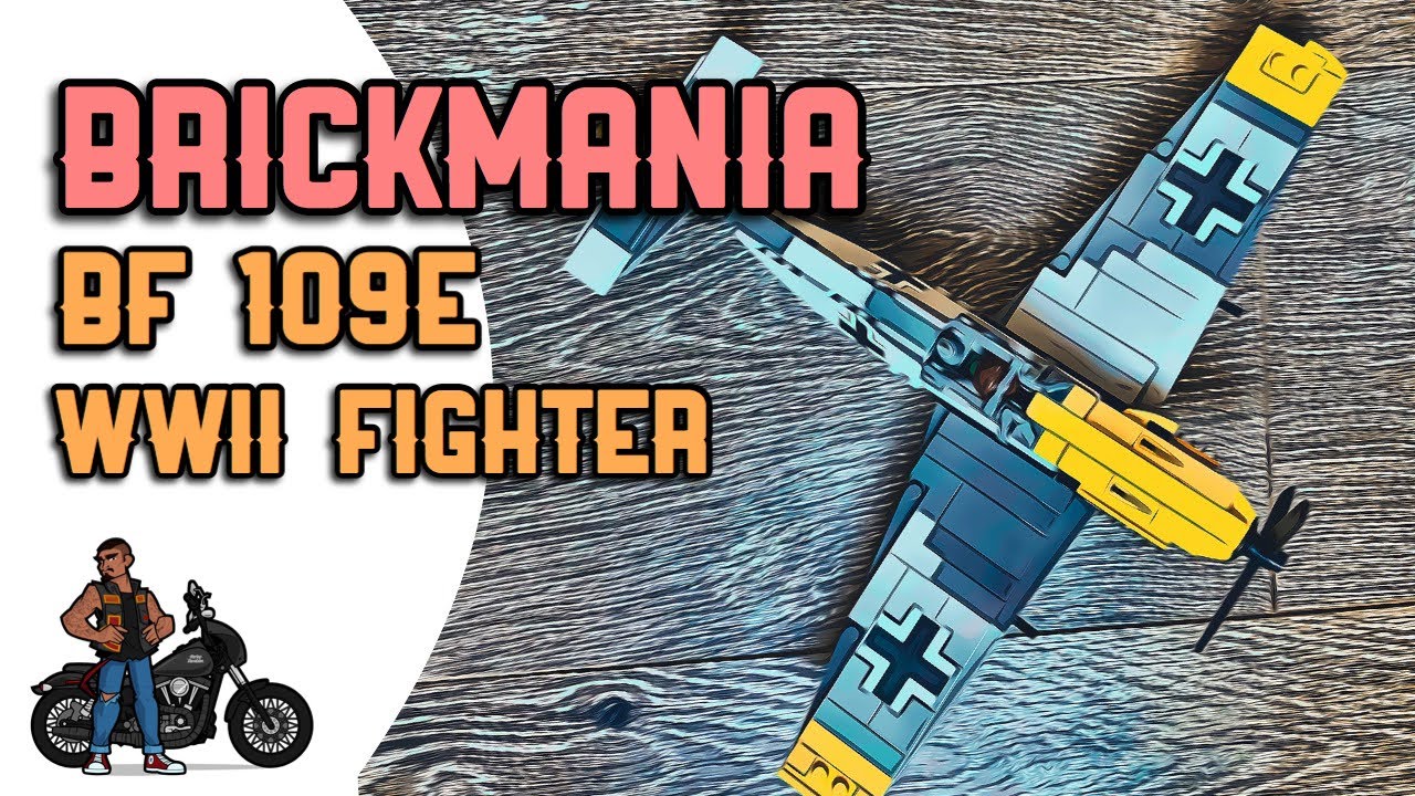 Brickmania BF-109E WW2 Fighter