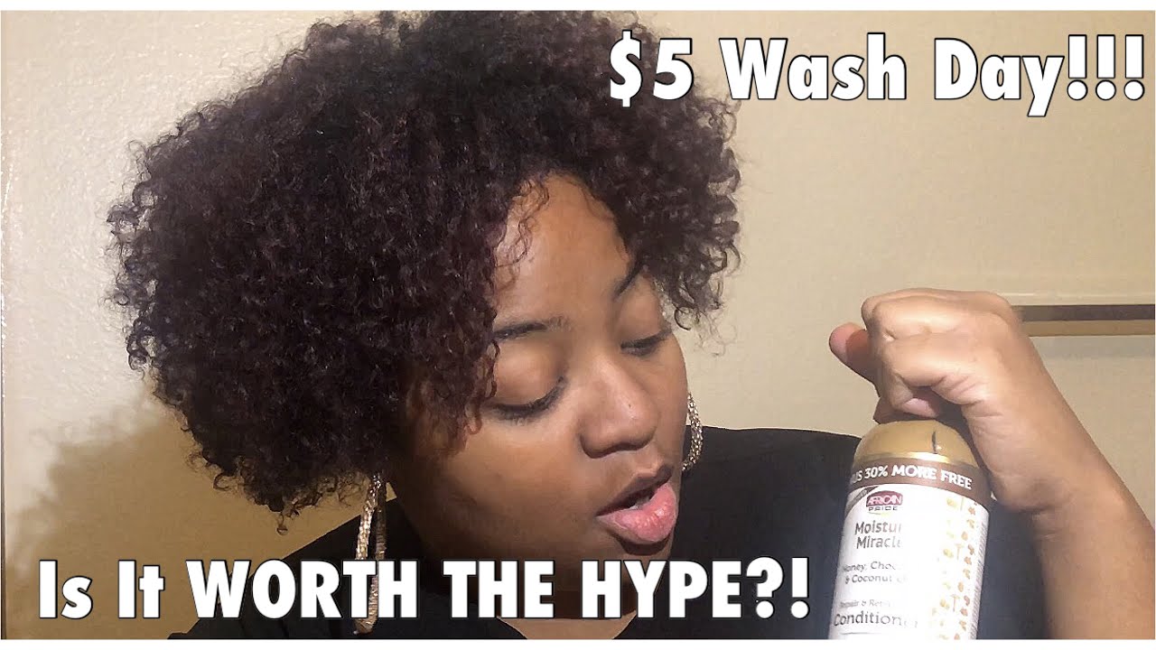 $5 Wash Day! I Tried African Pride Moisture Miracle Products