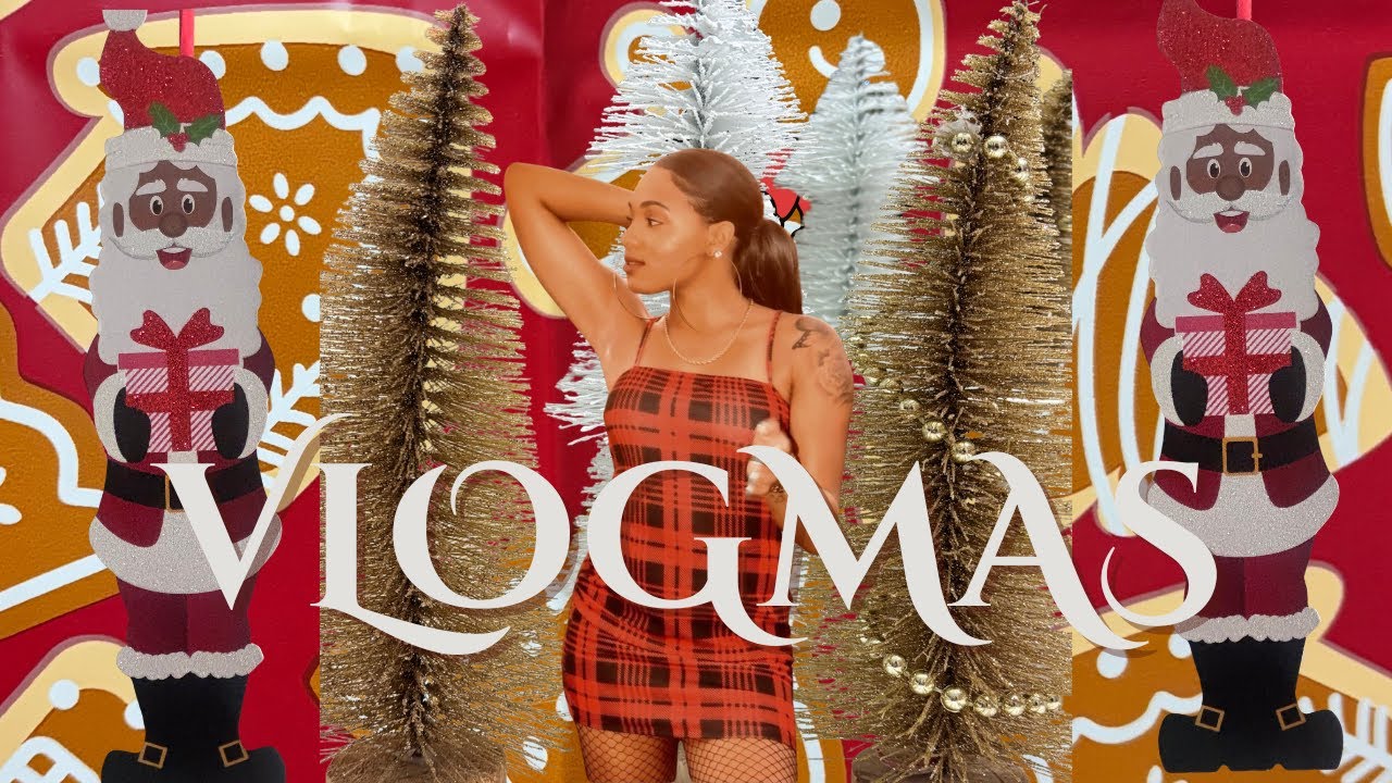 VLOGMAS IS HERE! DECORATE WITH ME!!