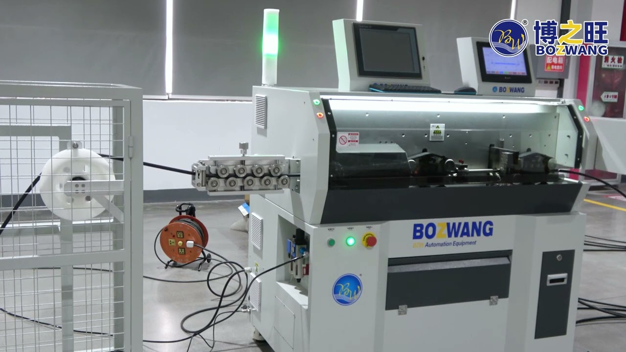 BZW-120X Wire Cutting Stripping Machine with Wire Feeder
