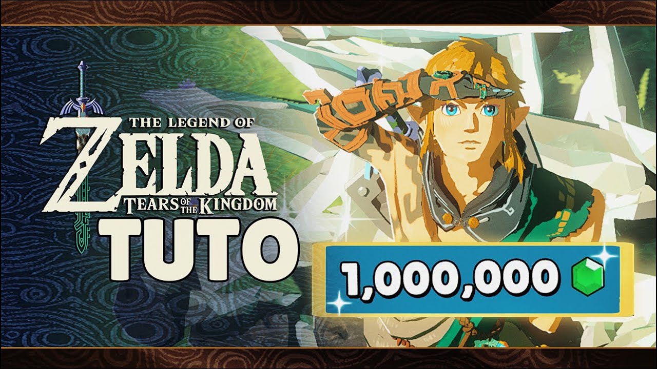 Comment OBTENIR 100,000 RUBIS en 5 MINUTES sur ZELDA TEARS OF THE KINGDOM ! V1.1.2