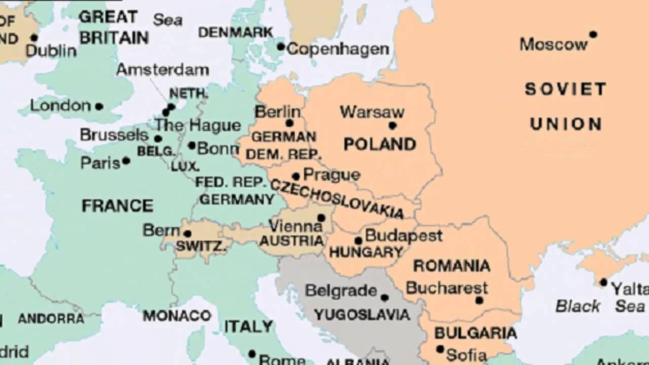 What was the Iron Curtain?
