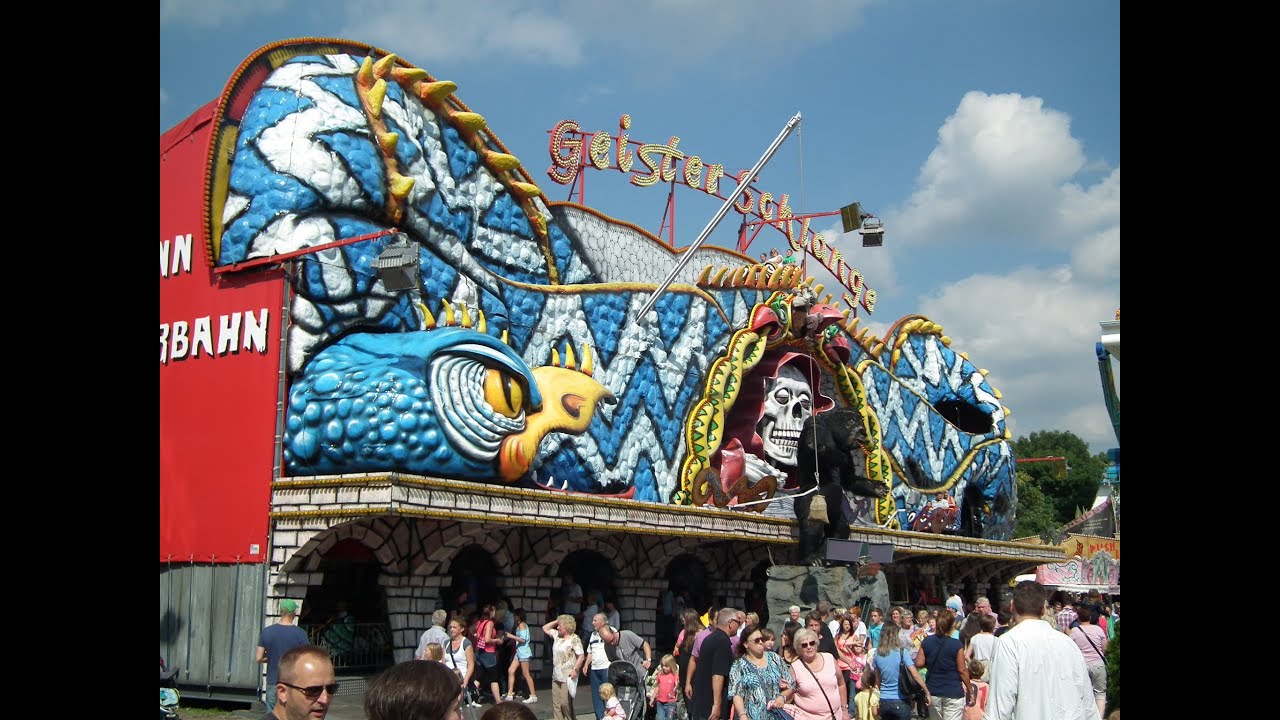Geister Schlange Lehmann Onride, Herne Crangerkirmes Germany