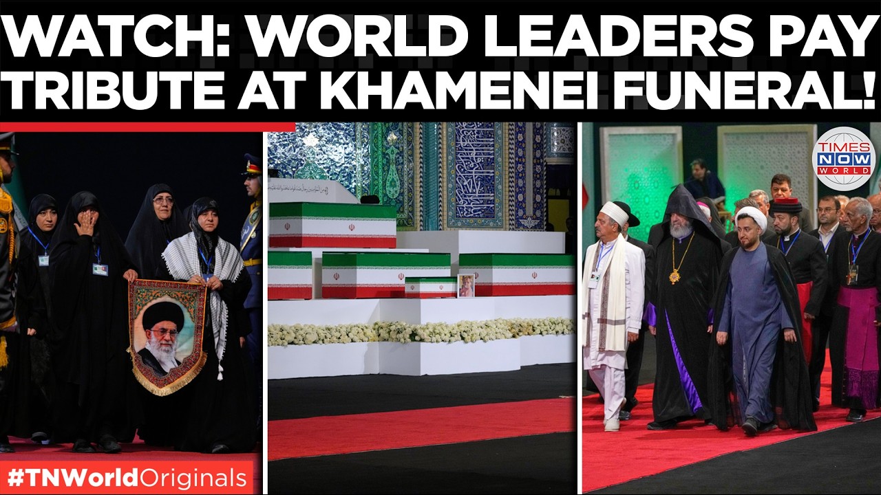 KHAMENEI FUNERAL: World Leaders Gather As Iran Begins 6-Day Farewell; 100 Foreign Guests Arrived