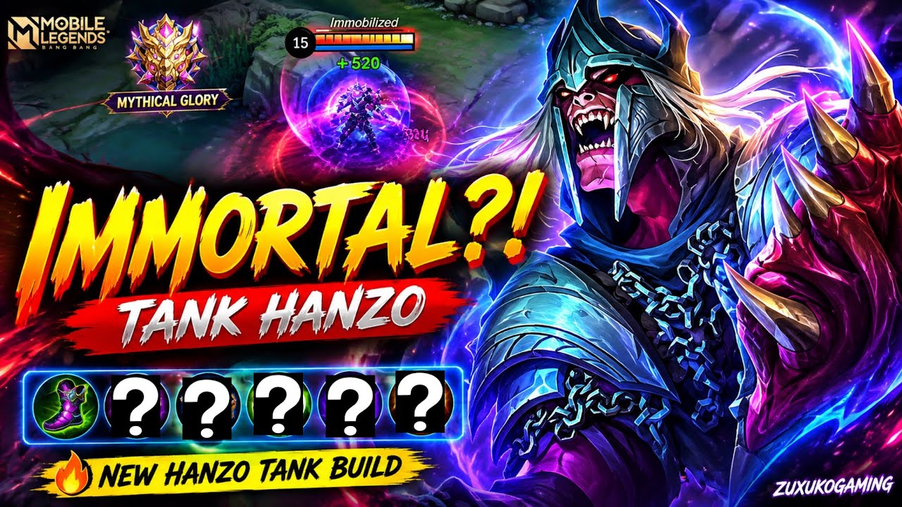 Новый Танк-билд на Hanzo делает его БЕССМЕРТНЫМ! 😱🔥 | ПУТЬ К Мифическому Бессмертному 🔥|