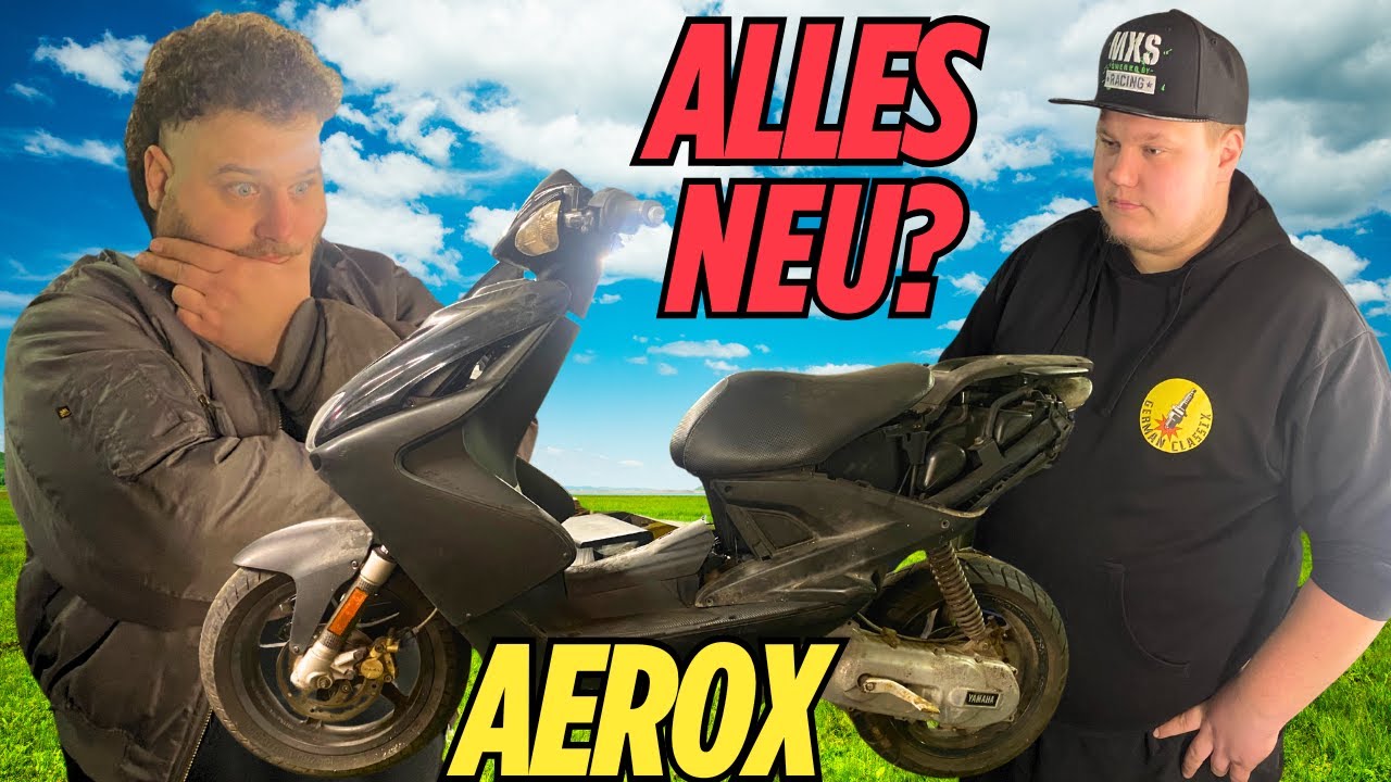 Yamaha AEROX 50cc STREETRACE RETTEN!
