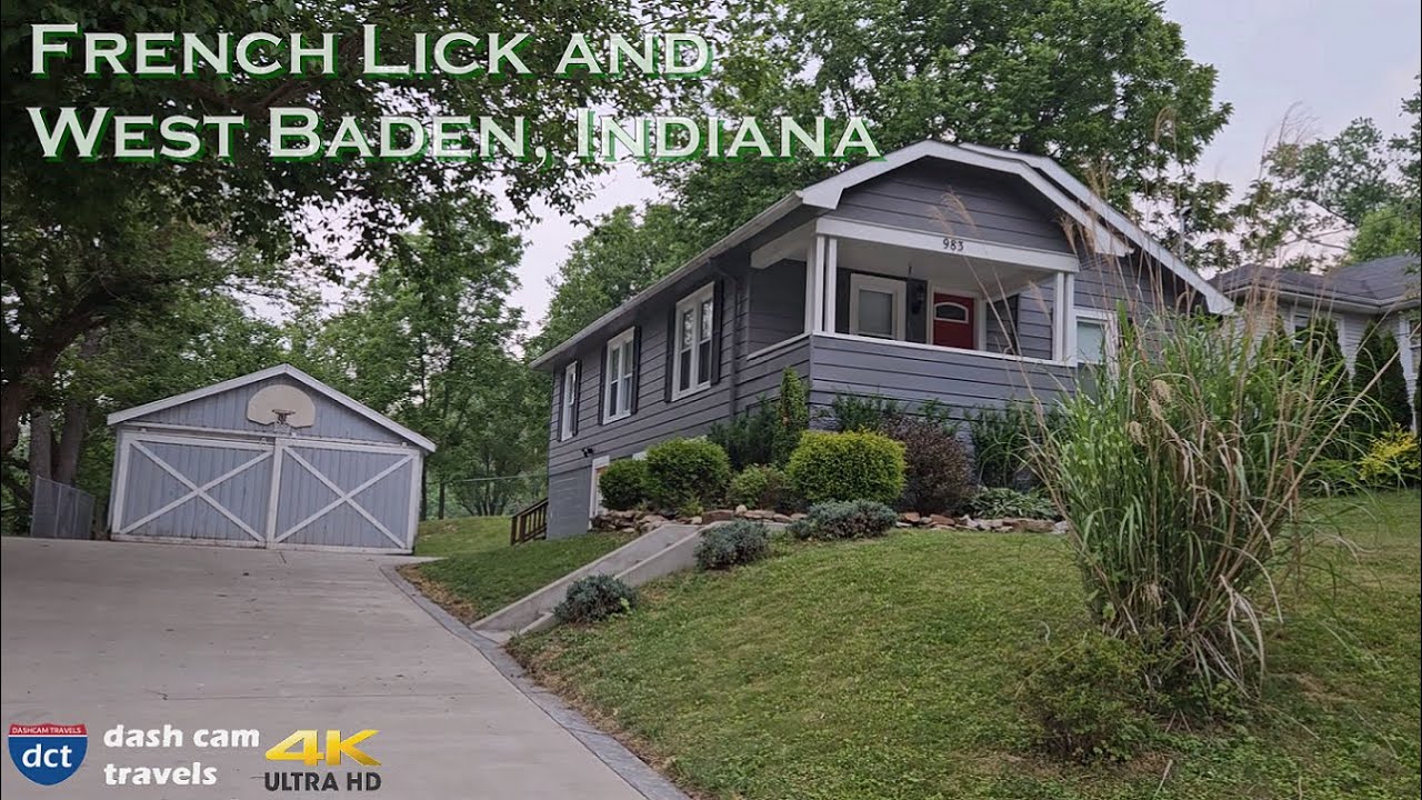 Drive through small town America - French Lick & West Baden Springs, Indiana