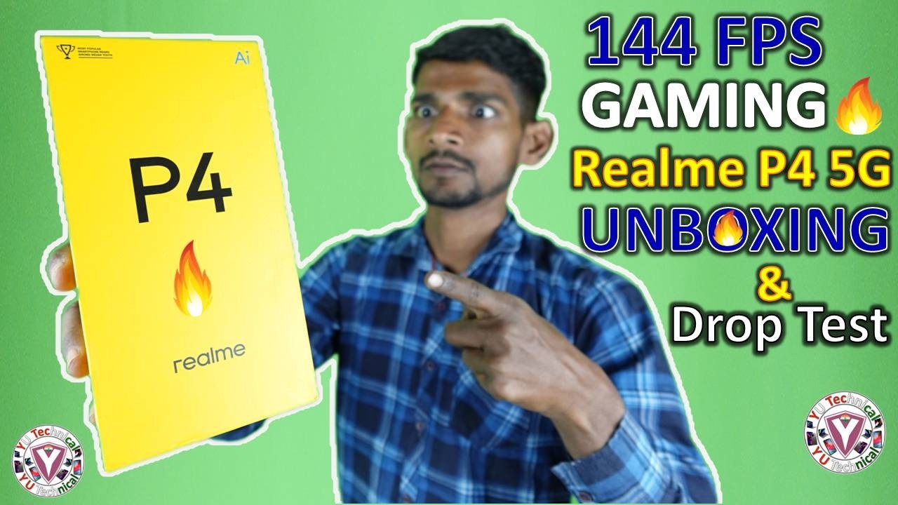 realme P4 5G Unboxing & Review | 144FPS BGMI + 7000mAh Ultra Massive Battery....YU  Technical