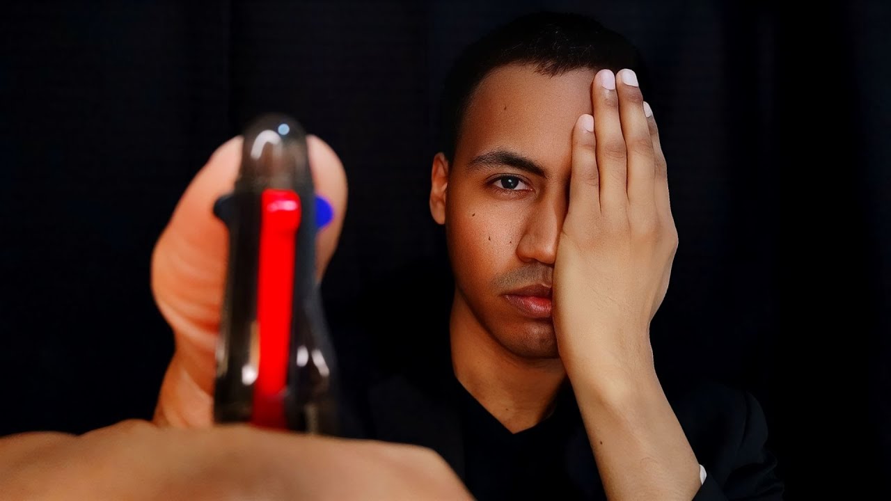 ASMR | DOCTOR PERFORMS A CRANIAL NERVE EXAM BECAUSE YOU HAD A CONCUSSION | Relaxing ASMR roleplay