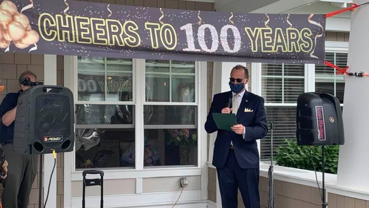 Senior Living Good News: A Very Special 100th Birthday Surprise!